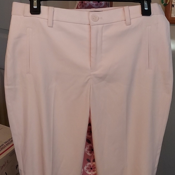 🆕️ NYDJ Pale Pink Dress Pants. Size 4 - waist size 30"  NWT - Picture 2 of 8
